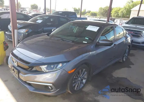2020 Honda Civic Ex from USA, damaged, VIN 19XFC1F32LE212192